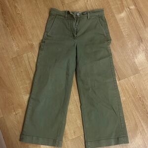 Everlane Olive Trousers